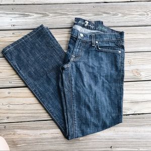 7 For All Mankind bootcut denim jeans size 28